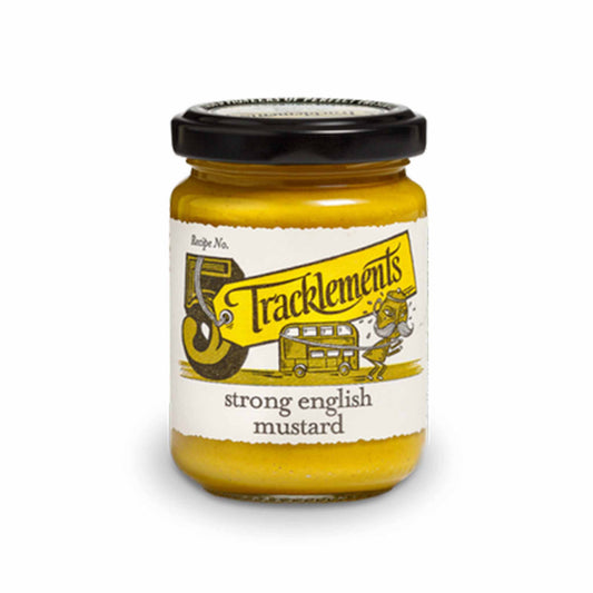 Tracklements Strong English Mustard in a Glass Jar