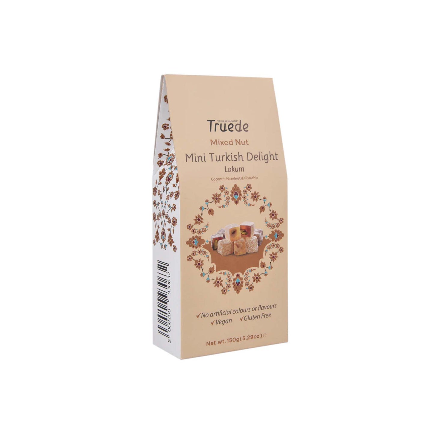 TRUEDE MINI MIXED NUT TURKISH DELIGHT 150g