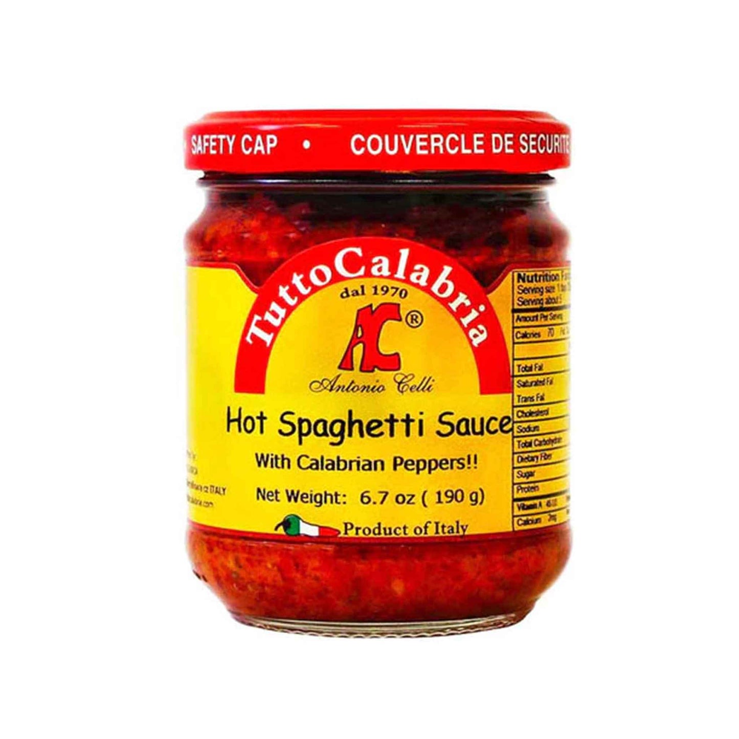 Tutto Calabria Spaghetti Hot Sauce