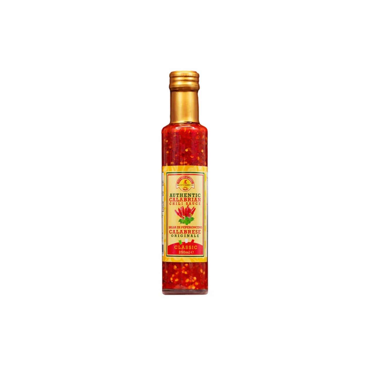 TUTTO CALABRIAN CHILI SAUCE HOT & SPICY 250ml