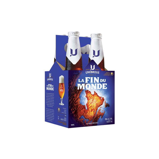 UNIBROUE LA FIN DU MONDE 12 fl oz 4PACK