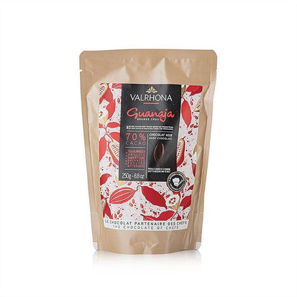 VALRHONA GUANAJA  70% DARK BAKING CHOCOLATE 250g