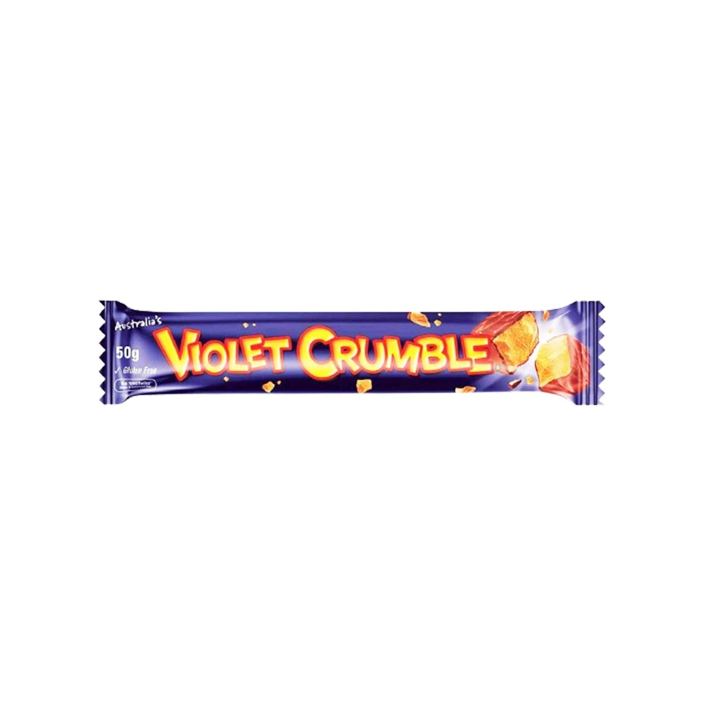 VIOLET CRUMBLE CHOCOLATE BAR 50g