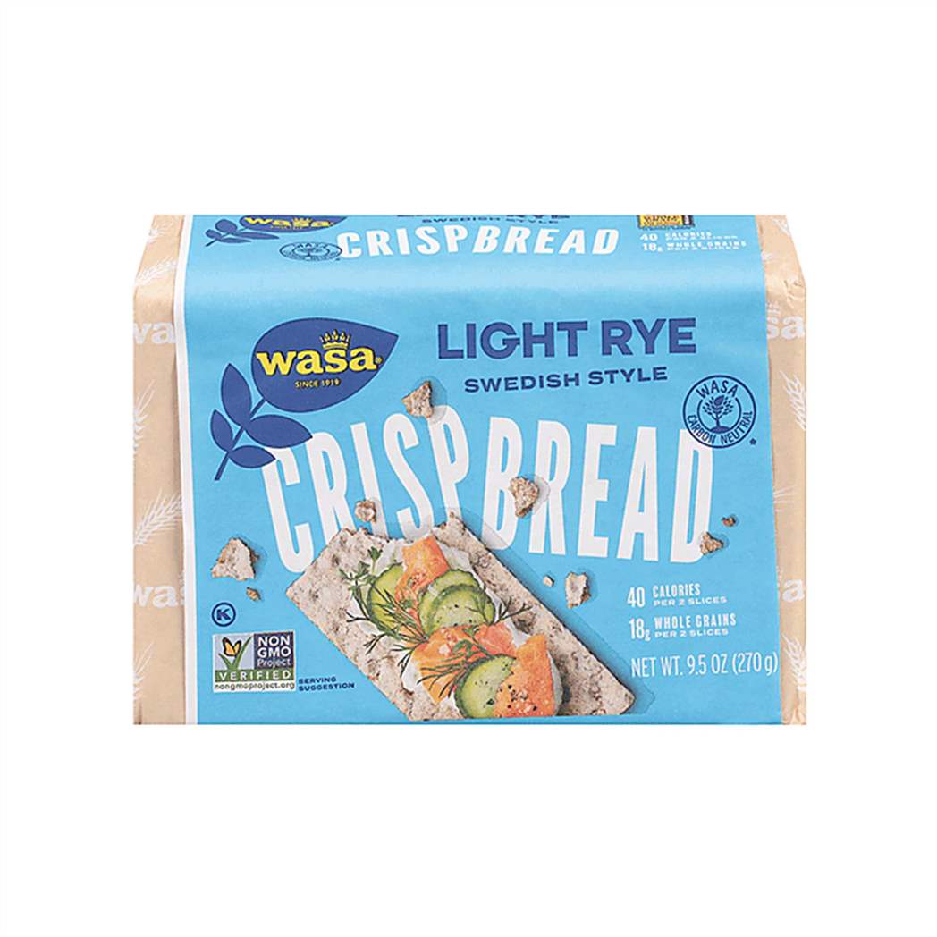 WASA LIGHT RYE CRISPBREAD 9.5oz