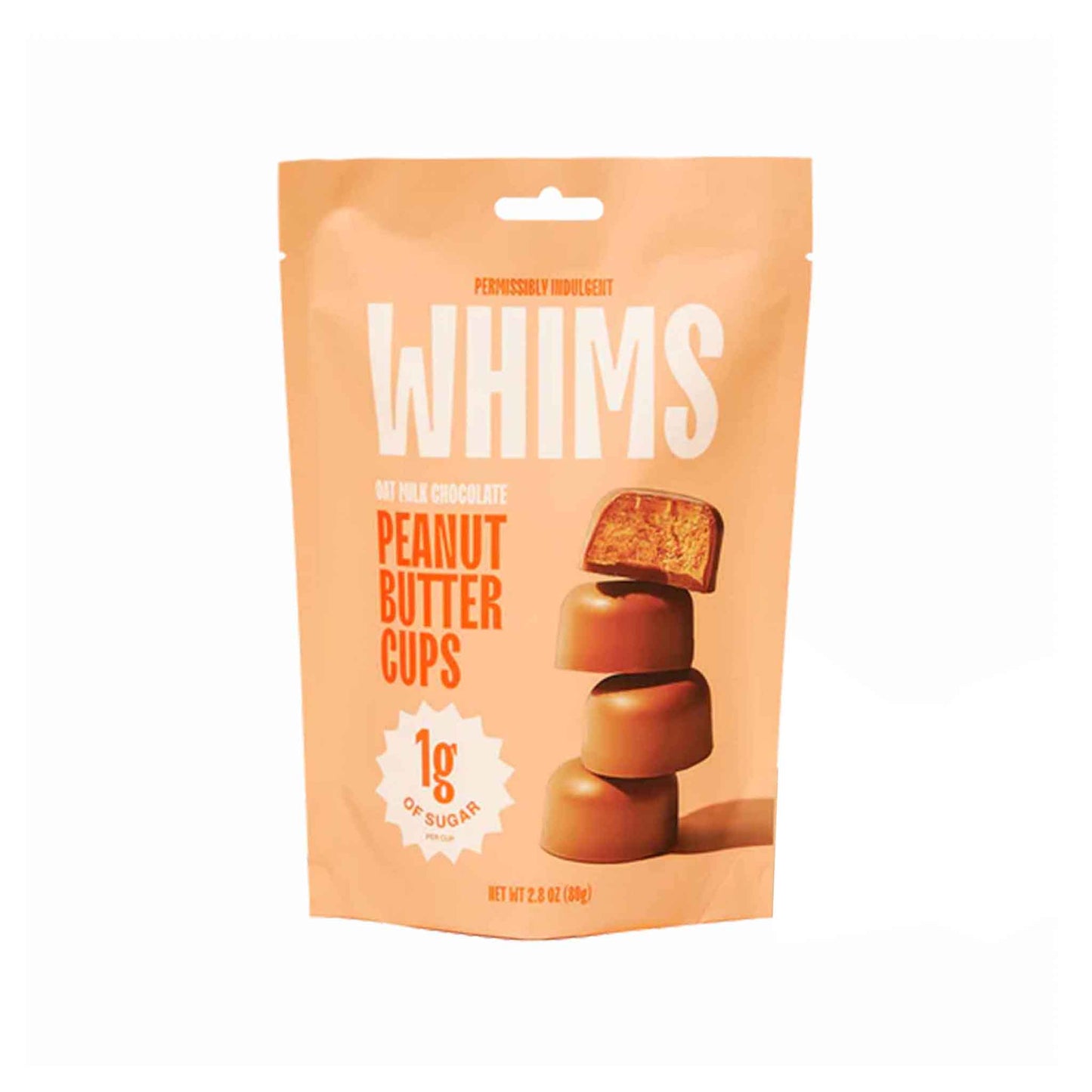 WHIMS PEANUT BUTTER CUPS 80g