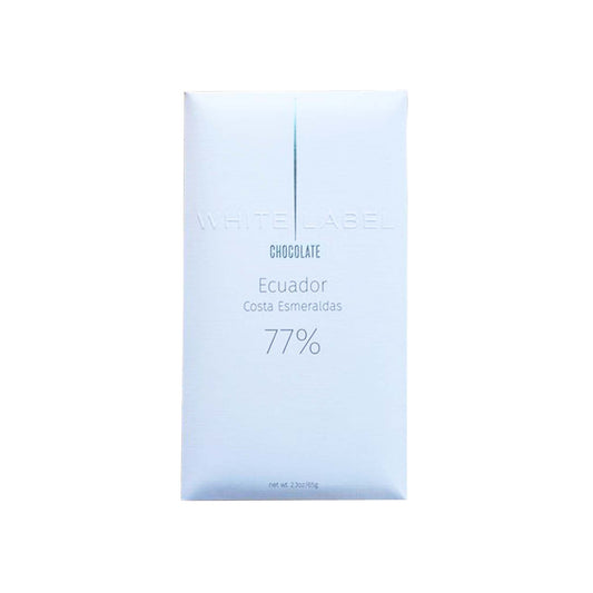 WHITE LABEL ECUADOR 77% CHOCOLATE 65g