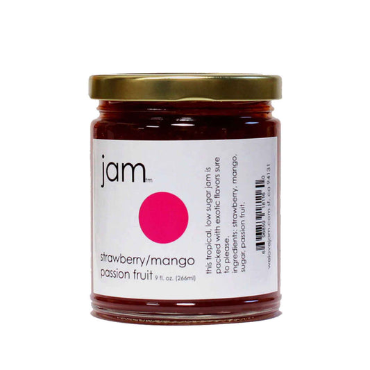 WLJ STRAWBERRY PASSION MANGO JAM 9oz