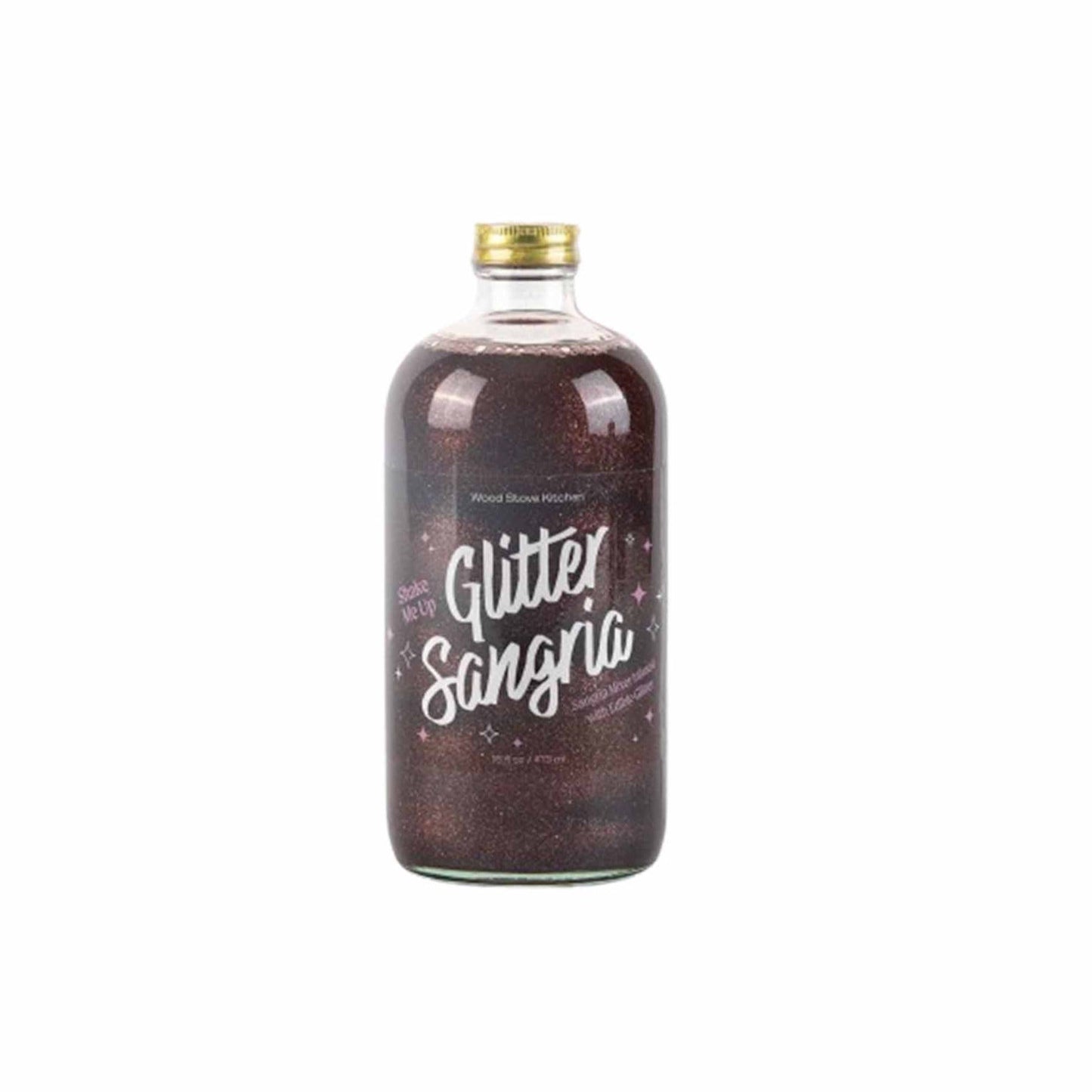 WOOD STOVE KITCHEN GLITTER SANGRIA MIXER 16oz