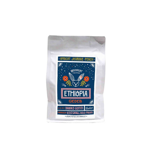 WOODCAT COFFEE ETHIOPIA 12oz