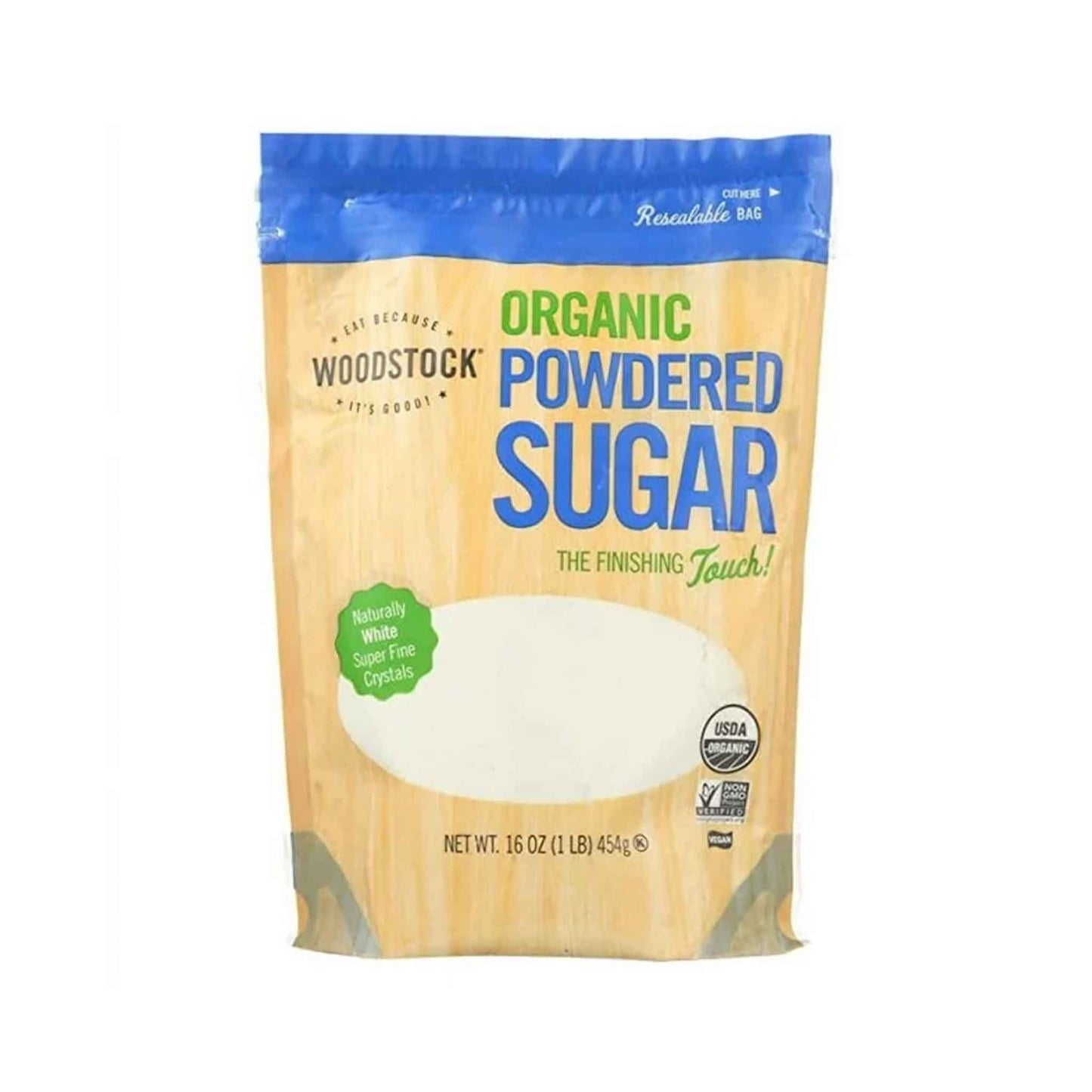 WOODSTOCK POWDERED SUGAR 16oz